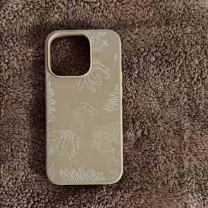 heyday Tan/light pink Floral Phone Case
